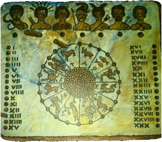 early Roman stick calendar